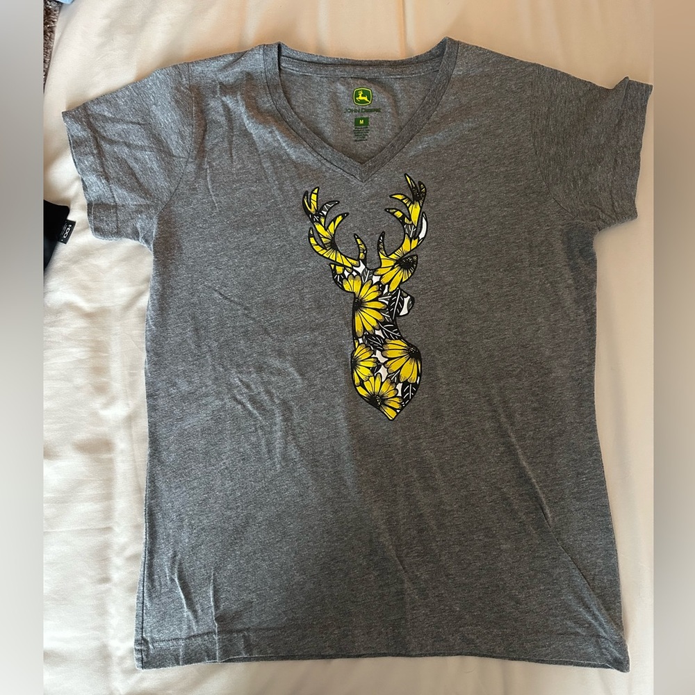 John Deere Gray T-Shirt